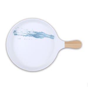 돌산멜라민(S-812) 코발트 손원형플레이트(1호,2호)