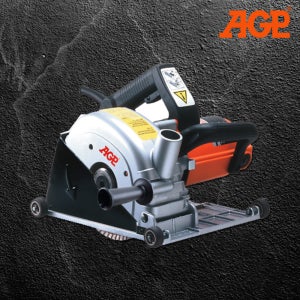 AGP 177mm 콘크리트 홈파기 컷팅기 절단기 CS180