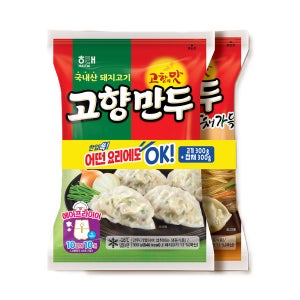 해태제과 고향만두 300g+잡채가득 300g