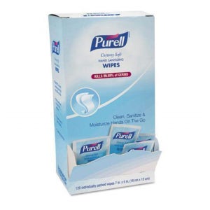 퓨렐 물티슈 개별포장 120입 디스펜서 PURELL Cottony Soft Hand Sanitizing Wipes, 120 Individually Wrap