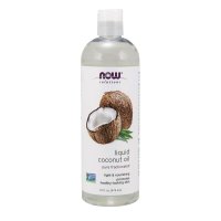 나우 푸드 솔루션 코코넛 바디 오일 473ml Now Solutions, Liquid Coconut Oil, Light and Nourishing,