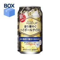 일본 맥주 맛 음료 아사히 스타일 밸런스 하이볼 테이스트 350ml 1박스(24개)