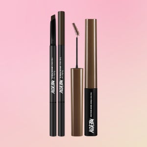 [머지] 지속력 좋은 브로우 2종세트 (브로우 펜슬+브로우 마스카라)