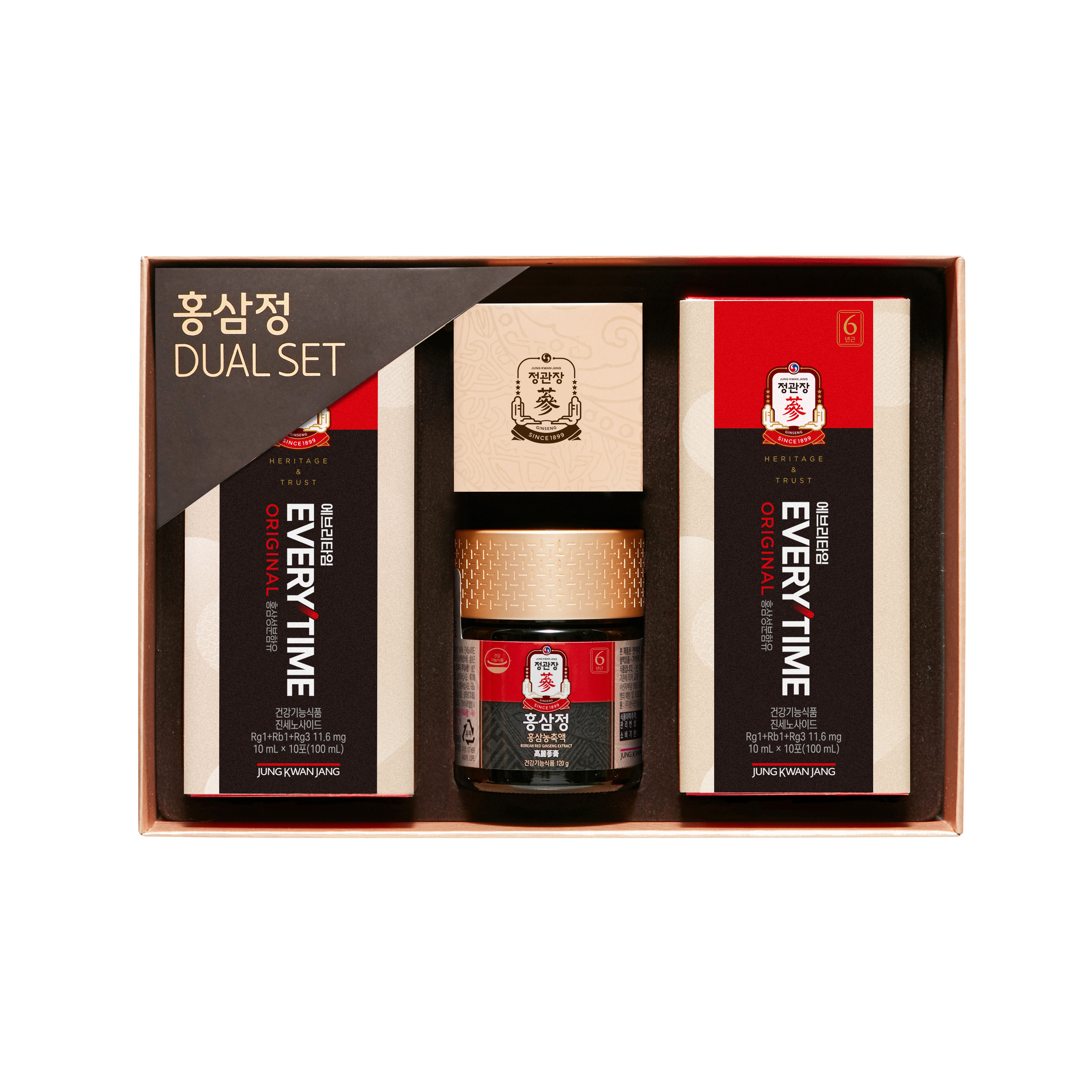 정관장 <b>홍삼정</b> 듀얼세트(<b>홍삼정</b> 120g, 에브리타임 20포)
