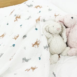 스파지오엘베이비 순면 이중거즈 아기 여름이불 낮잠이불 신생아 유모차담요 애착블랭킷 6중거즈