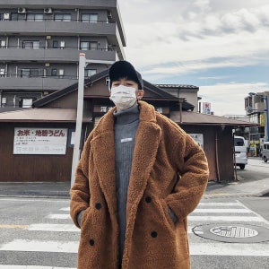 페이크퍼 뽀글이 장첸 코트 2 color