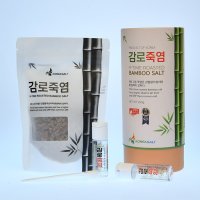 감로죽염 9회(자주빛) 분말 알갱이250g