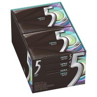 5 Gum 파이브 껌 15개입 10팩(1박스) 알피엠 민트 슈가프리 츄잉껌 RPM Mint Sugarfree Gum, 15 piece