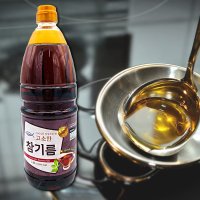 이삭 고소한 참기름 1.8L 참깨 업소용 오뚜기 옛날참기름