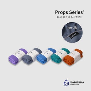 가네샤요가프랍스 가네샤 요가 매트 타월 슬립리스