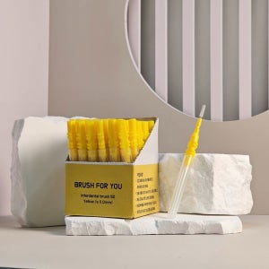 [스토어팜] 브러쉬포유 대용량 I형 치간칫솔 1s 1.0mm 50p