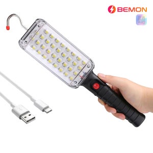 34LED 충전식 작업등 작업랜턴 차량정비 용품 자석