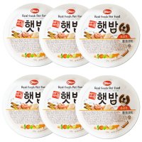 주식캔 사료 애견비책 햇밥 소고기 120g 6개