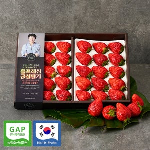 프리미엄 지리산 금실 딸기 (특/24-40입) 840g