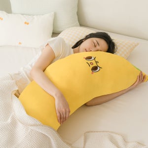말랑말랑 쫀쫀한 모찌 바디필로우 대형쿠션 수면인형 나나츄