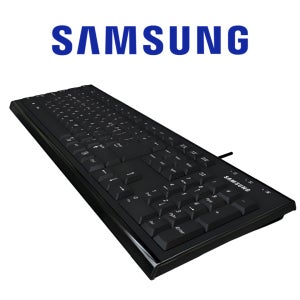 삼성 유선 USB 멤브레인 컴퓨터 저소음 사무용 키보드 키스킨