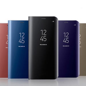 샤오미포코X6프로 5G 클리어뷰 플립 핸드폰 케이스