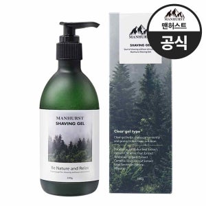 트러블 안나는 맨허스트 쉐이빙폼 쉐이빙젤 면도젤 면도크림 300g