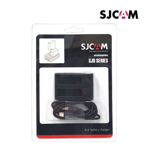 SJCAM 정품 SJ8 액션캠 배터리 듀얼 충전기