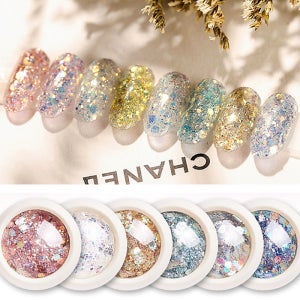 그라데이션 머메이드 네일글리터 8종 세트