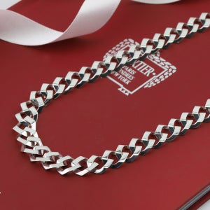 925실버 팔각 체인 목걸이 남자은목걸이 줄 순은목걸이