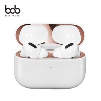 bob 애플 에어팟 프로 철가루방지 메탈릭 스티커 Airpods 프로1 2세대 Pro