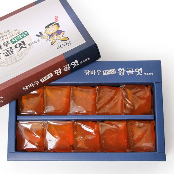 장바우 치악산 황골엿 갱엿 400g 생강엿 땅콩깨엿 흑미엿 황골조청