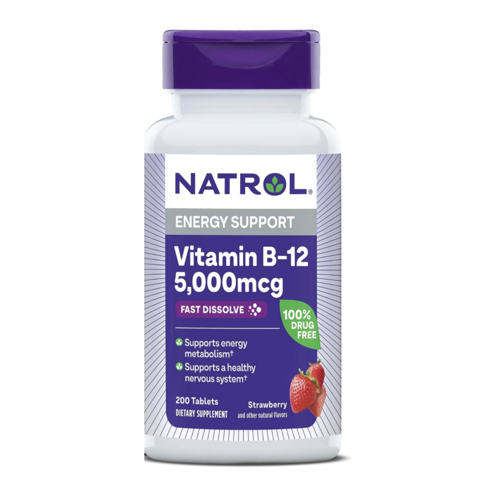 <b>나트롤 비타민B12</b> 5000 mcg 200정 딸기맛