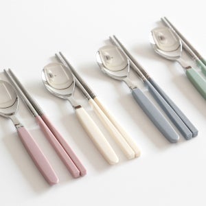 카모메키친 10 COLORS 어린이 수저세트