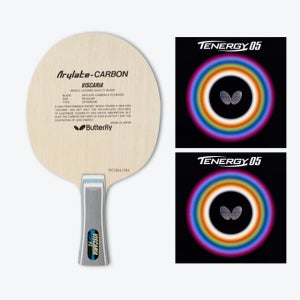 버터플라이 비스카리아 테너지 05 양면 러버 부착 FL 나팔모양