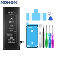 NOHON 아이폰7 아이폰6S 아이폰6 아이폰8 아이폰X 아이폰SE 아이폰6플러스 아이폰6S플러스 아이폰7플러스 아이폰8플러스 대용량 배터리 노혼 자가교체용 배터리 도구포함