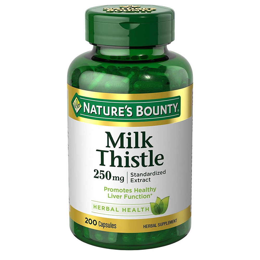 [200일분]<b>Natures Bounty Milk Thistle</b> 250mg 네이쳐스바운티 밀크시슬 캡슐
