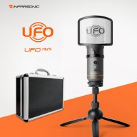 UFO Mini 블랙 인프라소닉 UFO 미니 USB 마이크 콘덴서 유튜브 방송용