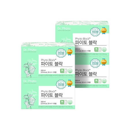 [천만병 판매 기념] 닥터파이토 삼백초추출물 파이토블락 4박스(40회분)