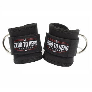 제로투히어로 헬스 발목 스트랩 앵클스트랩 힙업운동 하체운동 엉덩이운동