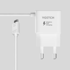 C라인 QC2.0 5핀 일체형 고속 충전기 YC-T5A250