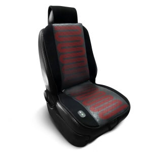 (12.15~21 오토슈퍼위크) 차량용 열선시트 전기방석 논슬립 온열시트 2.블랙 앞좌석 12V