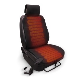 차량용 열선시트 전기방석 논슬립 온열시트 엉뜨 2.블랙 앞좌석 12V