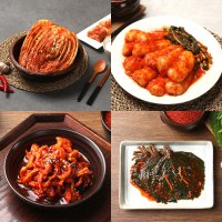 농협풍산포기김치1kgx2+총각김치500g+무말랭이250g+깻잎250g