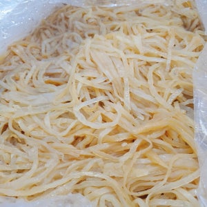 염장 해파리채 실중량 1박스 약5kg 노랑해파리 수입산