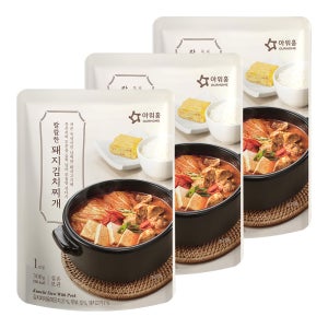 아워홈 칼칼한 돼지 김치찌개 300g 3개