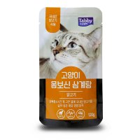 테비토퍼 고양이 몸보신 삼계탕(닭고기) 120g