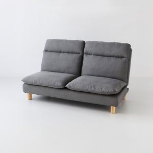 스텔라 2인 리클라이너 좌식소파 그레이 6312.3000, 2인용