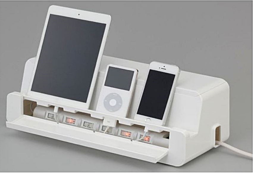 테이블탭 스테이션 정리대 충전기 거치대 전선정리