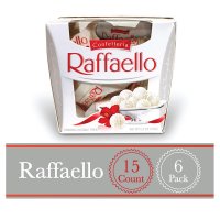 페레로로쉐 라파엘로 아몬드 코코넛 15개입 5.3oz 6팩 Ferrero Rocher Raffaello Almond Coconut Candy