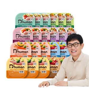 듀먼 강아지 화식 3주패키지 8종 24팩 50g 자연식 습식사료
