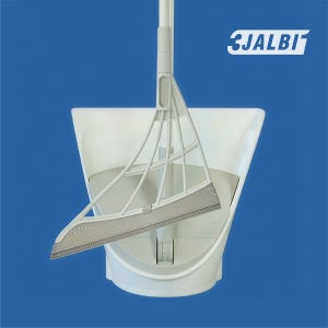 쓰리잘비 기본형 세트 (빗자루&쓰레받기) / 고양이 털 제거 화장실 물기 제거