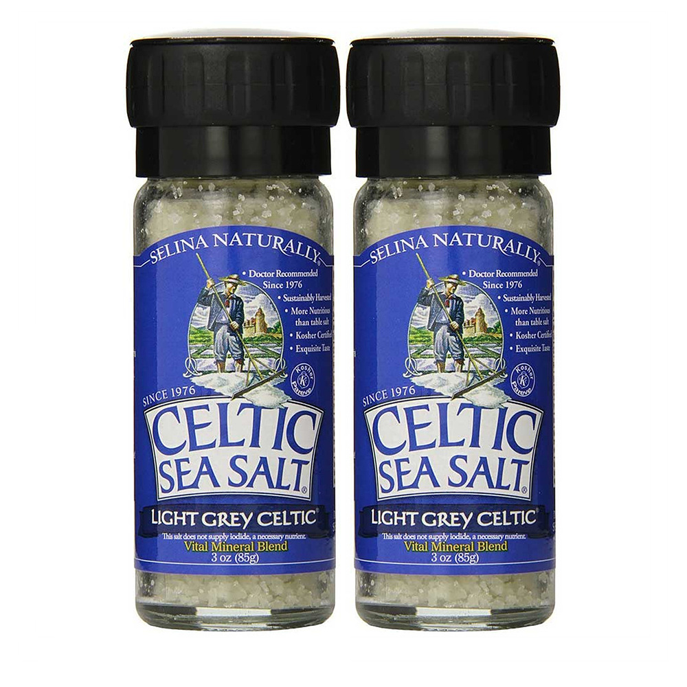 <b>Celtic Sea Salt</b> 셀틱 씨 솔트 라이트 그레이 소금 85g 2팩