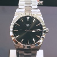 [TISSOT] 티쏘 젠틀맨 쿼츠 검판 남성시계 T127 정식수입 백화점 AS가능