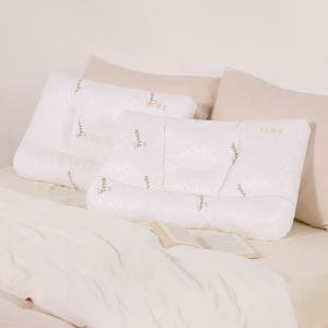 우유베개 알파 프리미엄 신소재 생활방수 라텍스 경추 베게